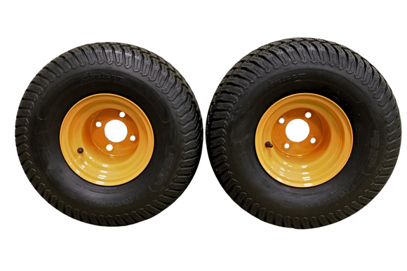 Antego 20x10.00-8 Scag Freedom Z rear tire and wheel assembly, 2-pack
