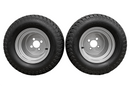 (Qty: 1) 20x12.00-10 with 10x8.5 Hustler Chrome Silver Assembly-2