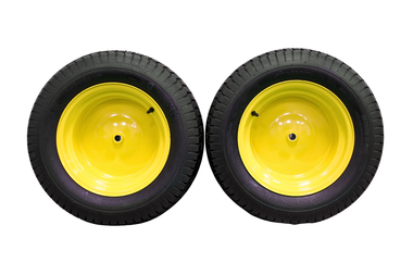 22x9.50-12 4 Ply Turf Tires & Wheels for John Deere Lawn & Garden Mower Turf Tires (Set of Two)