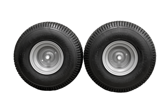 20x8.00-8 Tires with 8x7 Wheels 4 Ply for Lawn & Garden Mower Turf Tires (Set of 2) Husqvarna and Craftsman