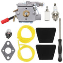 Hipa WT-628 Carburetor Kit For Poulan Pro Link PPB250E PPB100E PP136E PPB150E PPB200E PPB300E Gas String Trimmer #Replace 545006017 C1U-W32-1