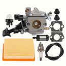 Hipa 4229 129 0901 Carburetor Kit For Stihl BR350 BR430 BR450 SR430 SR450 Leaf Blower-1