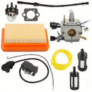 Hipa 4134-120-0653 C1Q-S162 C1Q-S161B Carburetor Kit For STIHL FS120 FS200 FS250 FS300 Backpack Brushcutter-3