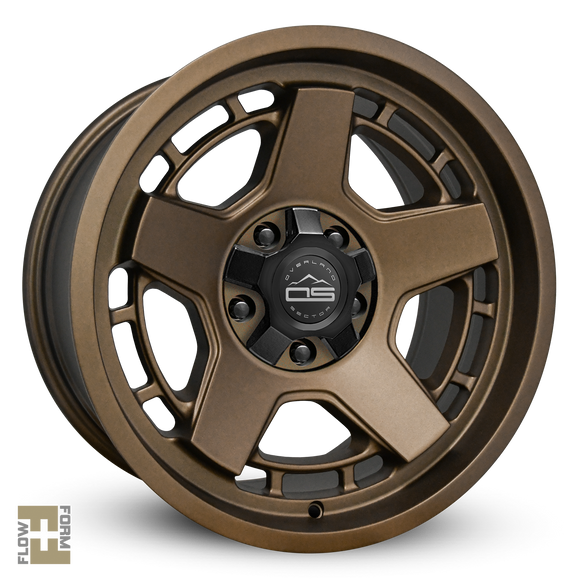 Overland Sector Atlas 17x9 -12 5x114.3/5x127mm 71.5mm Satin Textured Bronze