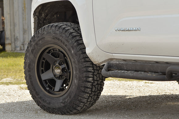 Overland Sector Atlas 17x9 -12 6x135/6x139.7mm 106.2mm Satin Black
