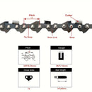 18 Chainsaw Chain - 325 Pitch, 063 Gauge, 74 Drive Links - Compatible with Stihl 26RS-74, 3639 005 0074 Models - High-Quality Replacement Chain for Efficient Cutting-4