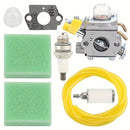 Hipa 3074504 Carburetor Kit For Ryobi RY26540 RY26941 RY26000 RY09600 RY09605 RY30963 RY30542 Engine-2