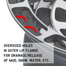 Overland Sector Badlander Forged 17x9 -35 6x139.7mm 106.1mm Gloss Gun Metal Machined Face-6
