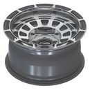 Overland Sector Badlander Forged 17x9 -18 5x127mm 71.5mm Gloss Gun Metal Machined Face-4