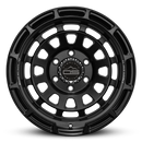 Overland Sector Badlander Forged 17x9 -35 6x139.7mm 106.1mm All Satin Black-2