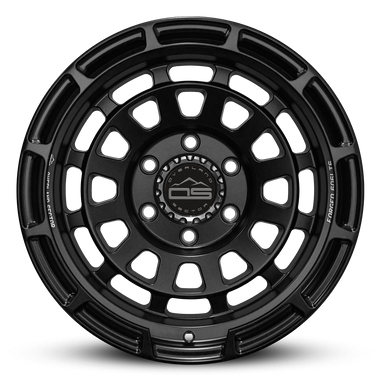 Overland Sector Badlander Forged 17x9 -35 6x139.7mm 106.1mm All Satin Black - 0