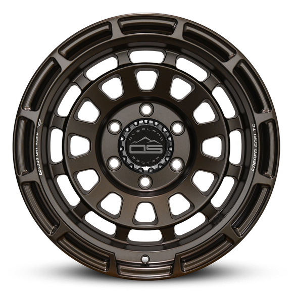 Overland Sector Badlander Forged 17x9 -12 6x139.7mm 106.1mm All Satin Mocha Bronze