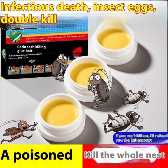 Non-toxic Killing Whole Nest Sticky Note Powerful Roach Killer