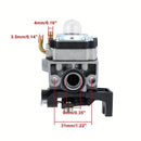Hipa 16100-Z0Z-815 16100-Z0Z-034 Carburetor Kit For Honda GX35 GX35NT Small Engine HHT35S Trimmer/Brush Cutter-4