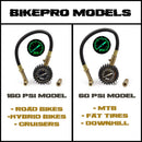 BikePro™ Presta Tire Pressure Gauge - 160 PSI | Presta & Schrader (Hybrid/Road Bikes)-8
