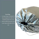 Deluxe Motorcycle Cover with Back Rack Trunk Pouch (L) Black-3