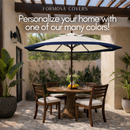 9ft Market Patio Umbrella 8 Rib Replacement Canopy Duet Navy-6