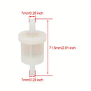 5pcs Hipa 691035 493629 Fuel Filter For BS 40 Micron 1/4 Inline 12hp 17.5 27 35hp Engines-4