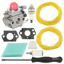 Hipa Carburetor Kit For Weedeater Featherlite FL25C FX26SC XT260 FL20 FL26-1