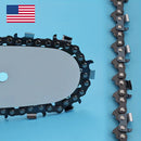 2pcs Hipa 20" Full Chisel Saw Chain For Echo CS590 Timberwolf Chainsaws-5