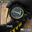 FTX-30 Low Pressure Presta Tire Gauge for Bikes (Max 30 PSI) | Fat Tire Bike Series-3
