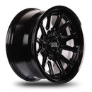 18x9 Mudder Trucker MT706 Detox Black 5x127 5x5 5x139.7 5x5.5 ET-12 Wheel-3