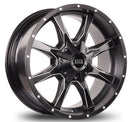 20x9 Mudder Trucker MT513 Black Milled 5x139.7 5x5.5 5x150 ET18 Wheel-1