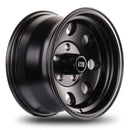 15x8 Mudder Trucker MT614 Deisel Satin Black 5x127 5x5 ET-19 Wheel Rim-3