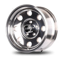 16x8 Mudder Trucker MT614 Deisel Polished 5x127 5x5 ET0 Wheel Rim-3