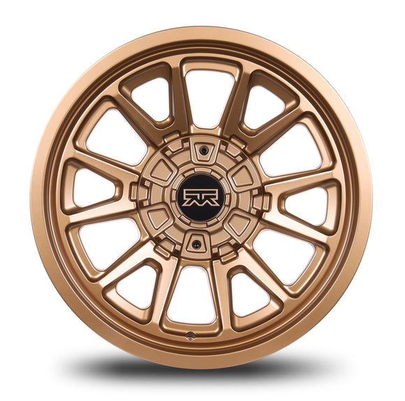18x9 Mudder Trucker MT706 Detox Bronze 6x135 6x139.7 6x5.5 ET-12 Wheel Rim