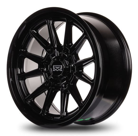 20x9 Mudder Trucker MT706 Detox Black 5x127 5x5 5x139.7 5x5.5 ET0 Wheel