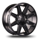 20x9 Mudder Trucker MT404 Deviant Black 6x135 6x139.7 6x5.5 ET12 Wheel Rim-1
