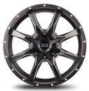 20x9 Mudder Trucker MT513 Black Milled 5x139.7 5x5.5 5x150 ET18 Wheel-8