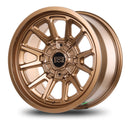 18x9 Mudder Trucker MT706 Detox Bronze 6x135 6x139.7 6x5.5 ET-12 Wheel Rim-4