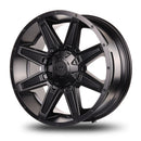 20x10 Mudder Trucker MT404 Deviant Black 6x135 6x139.7 6x5.5 ET-19 Wheel-3