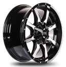 20x9 Mudder Trucker MT513 Black Machined 5x139.7 5x5.5 5x150 ET18 Wheel-1