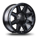 17x8.5 Mudder Trucker MT404 Deviant Black 5x127 5x5 5x139.7 5x5.5 -6 Wheel-1