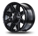 17x8.5 Mudder Trucker MT404 Deviant Black 6x135 6x139.7 6x5.5 ET18 Wheel-5