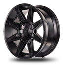 20x10 Mudder Trucker MT404 Deviant Black 6x135 6x139.7 6x5.5 ET-19 Wheel-5