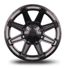 17x8.5 Mudder Trucker MT404 Deviant Black 5x114.3 5x4.5 5x127 5x5 18 Wheel-2