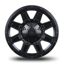 17x8.5 Mudder Trucker MT404 Deviant Black 6x135 6x139.7 6x5.5 ET18 Wheel-2