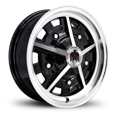 Rally | Gloss Black Machined