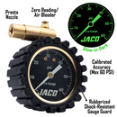 MBX-60 Presta Tire Pressure Gauge for Bikes (Max 60 PSI) | MTB & XC Series-2