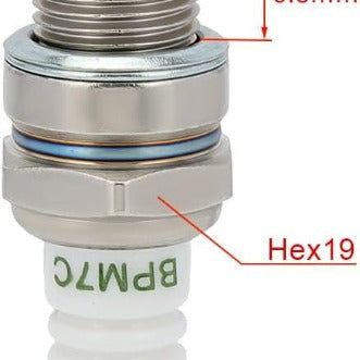Hipa (Pack Of 3) Aftermarket Spark Plug for # BPM7C BPMR7A NGK(6703)