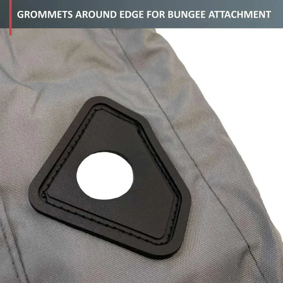 Premium 600 Denier Boat Cover Size D, fits 17ft to 19ft Boats