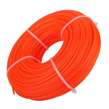 Gauge Weed Eater Orange 2.4 mm/.095" Square String Trimmer Line 255.84 feet - 0