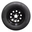 Antego ST205/75R15 radial trailer tire mounted on 15x6 steel wheel, 2-pack listing