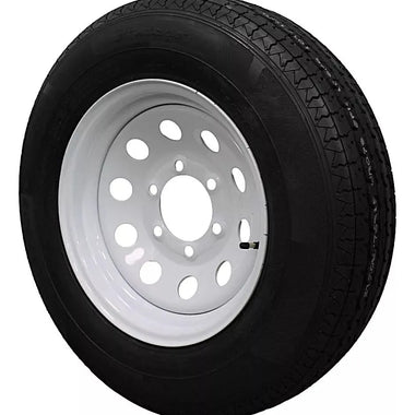 Antego ST205/75R15 radial trailer tire mounted on 15x6 steel wheel, 2-pack listing