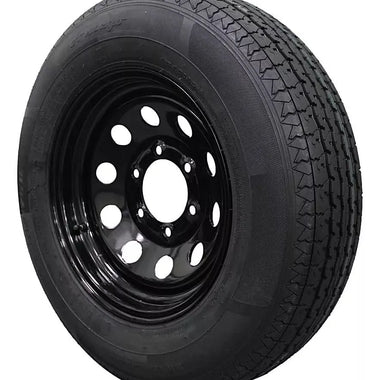 (Set of 2) Antego Tire and Wheel Heavy-Duty 205/75R15 Highway Terrain – 8-Ply-Ply, 15.0-Inch Wheel, Designed for Secure & Stable Towing | A15604520096108ST20575R15-B2 - 0