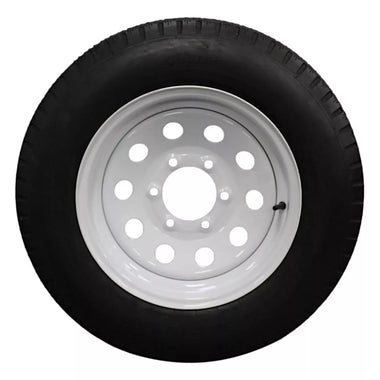 Antego ST205/75D15 bias trailer tire mounted on 15x6 steel wheel, 2-pack listing
